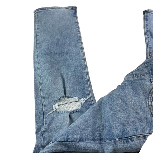 Levi’s High Waist Wedgie Straight Jeans - Light Wash - Picture 5 of 9